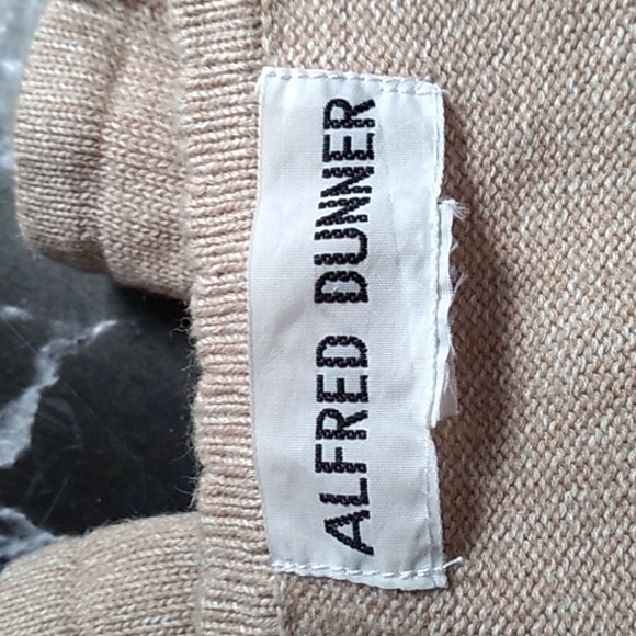 Vintage Alfred Dunner XL cardigan sweater - Picture 3 of 3
